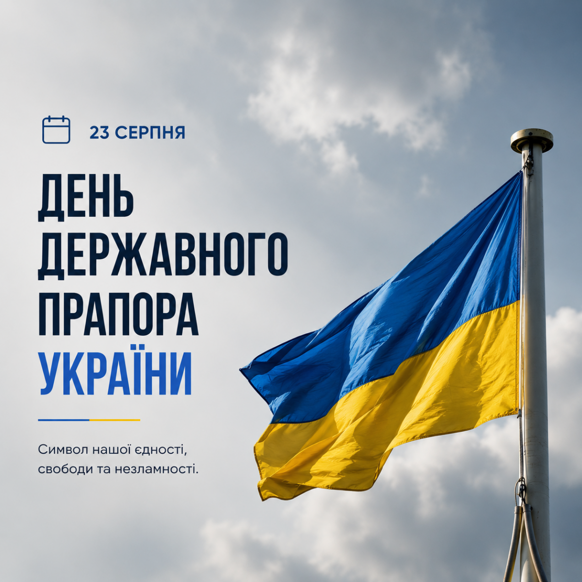 23 серпня — День Державного Прапора України